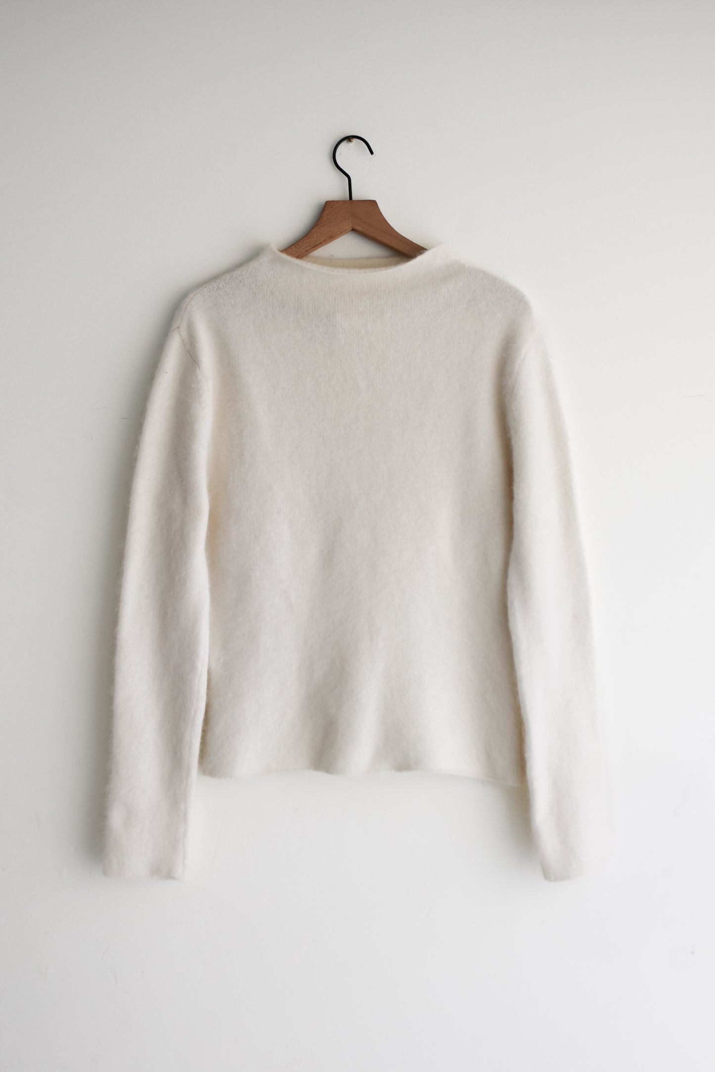 vintage angora cloud sweater (M)