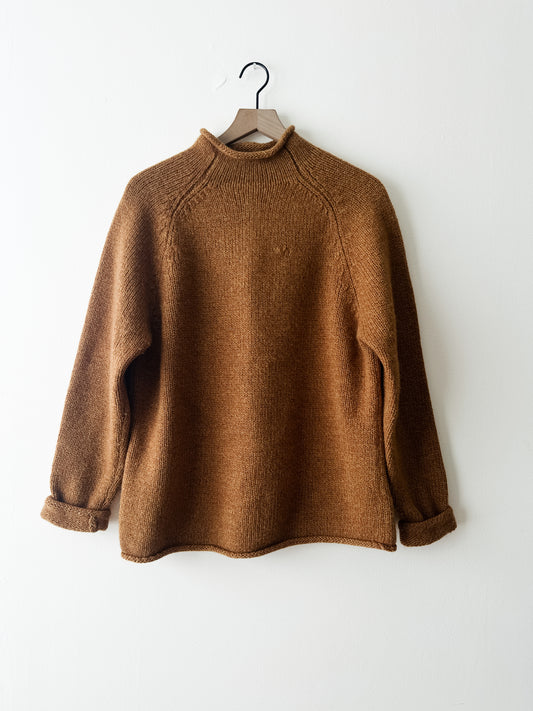 vintage J Crew Dijon rollneck wool sweater (M)
