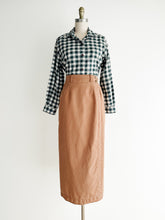 Load image into Gallery viewer, vintage clay cotton wrap skirt (S/M)
