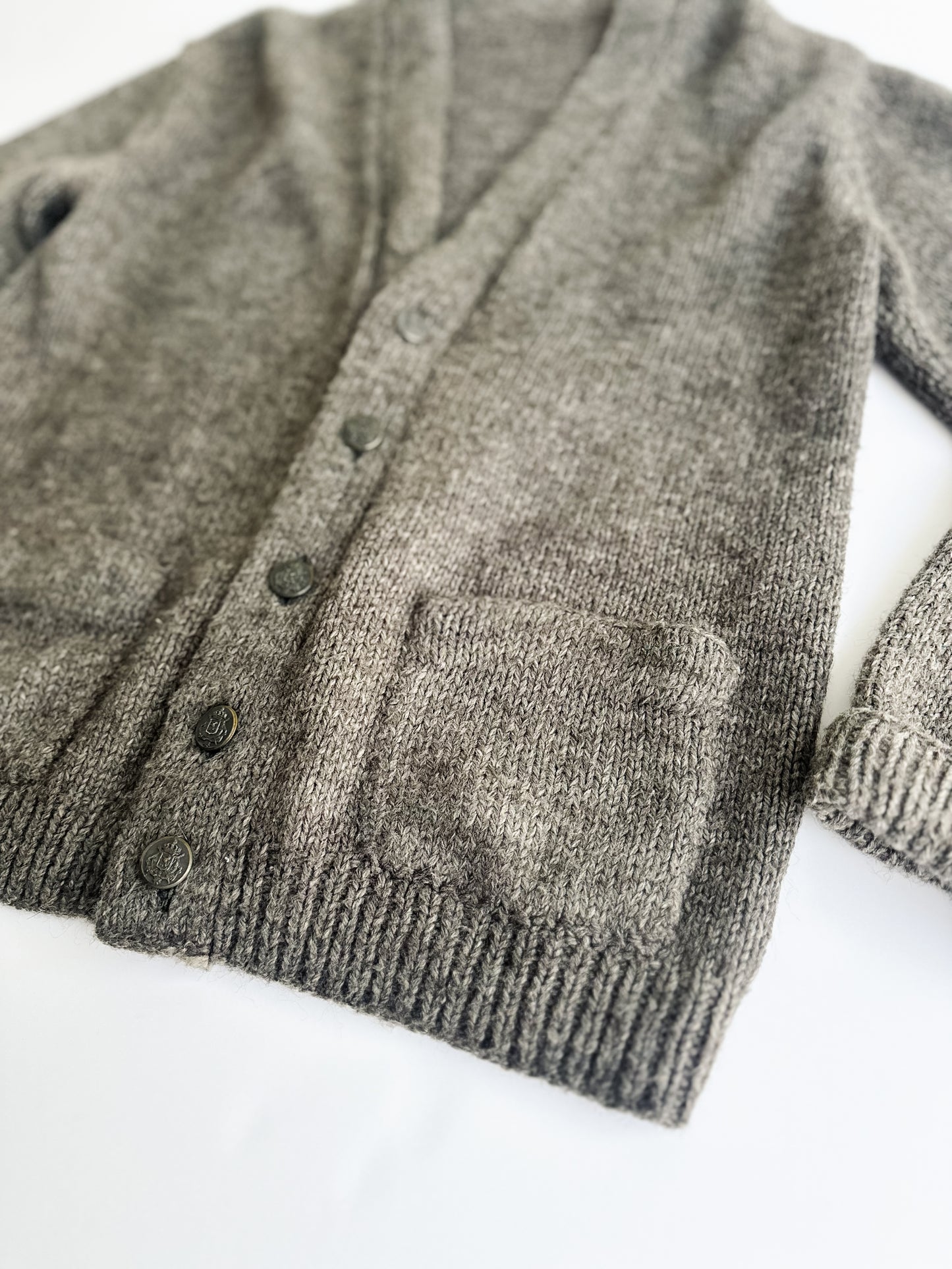 vintage hearth wool cardigan (M)