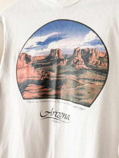 vintage Sedona screenprint vacation tee (M)