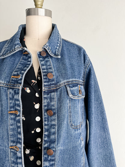 vintage jean jacket (S)