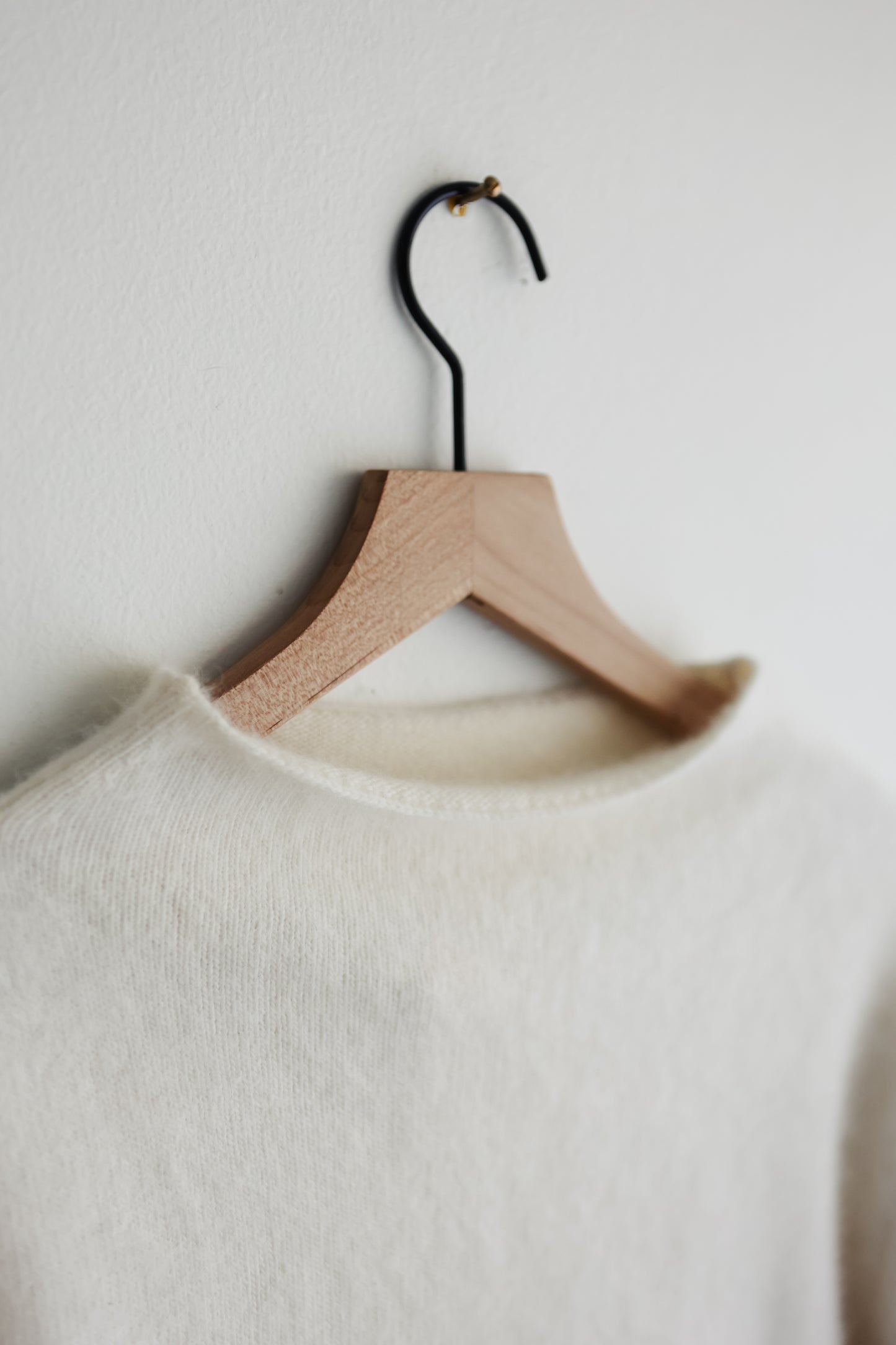 vintage angora cloud sweater (M)