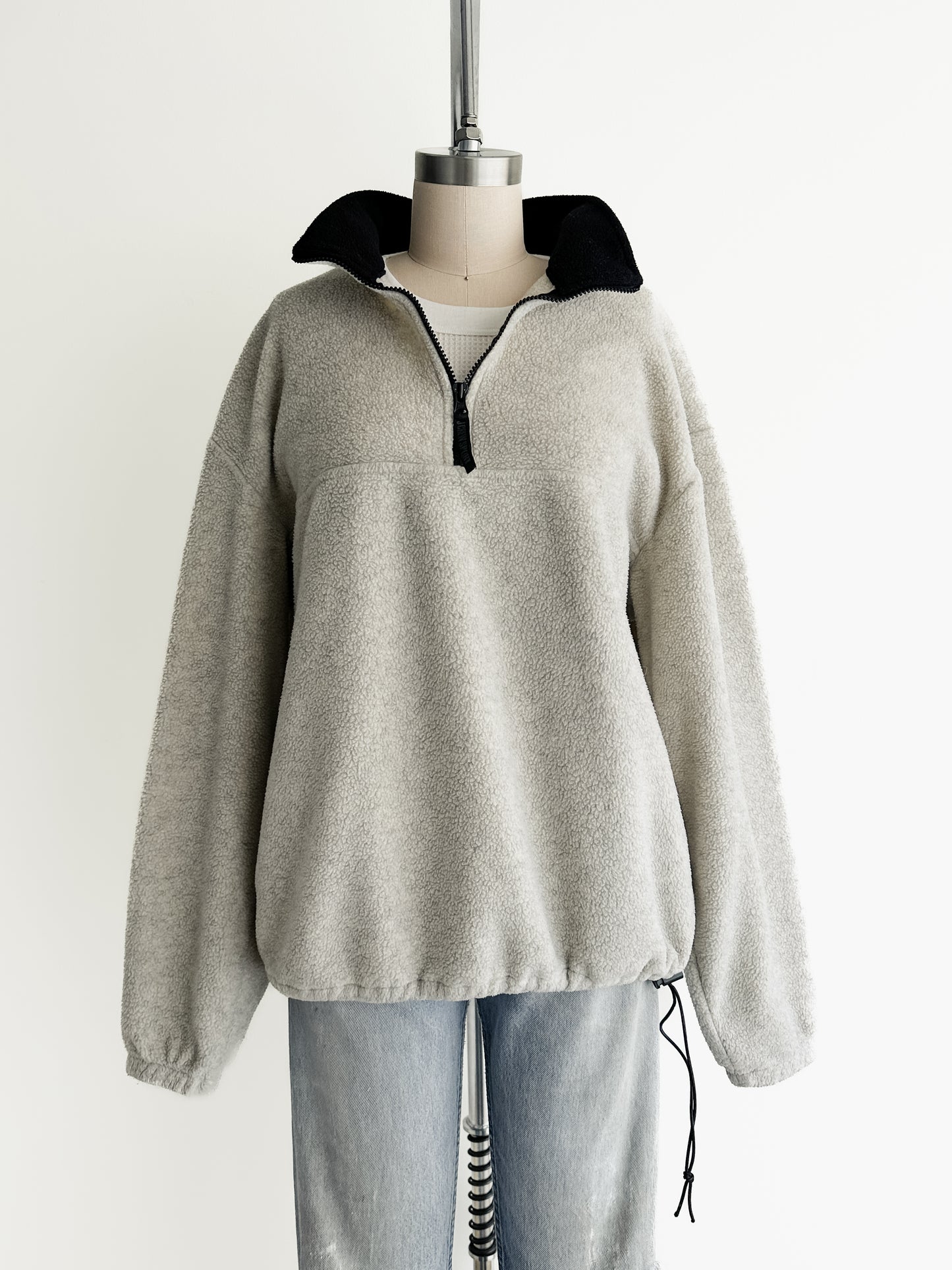 vintage J Crew fleece pullover (L)