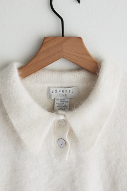 vintage angora cloud sweater (S)