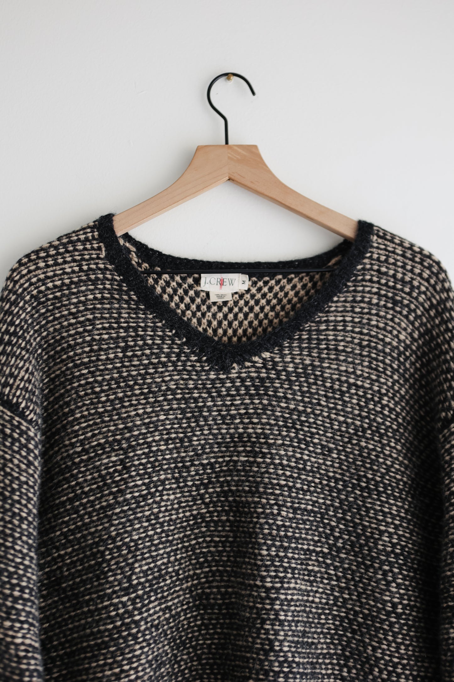 vintage J Crew wool sweater (M)