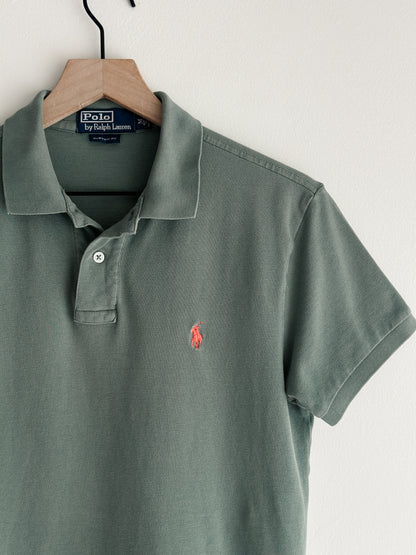 vintage sage polo RL tee (S/M)