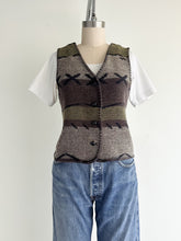 Load image into Gallery viewer, vintage Taos cotton blanket vest (S/M)
