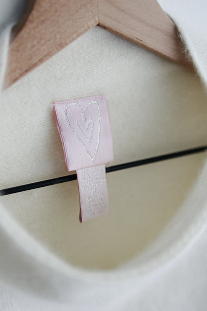 vintage angora cloud sweater (M)