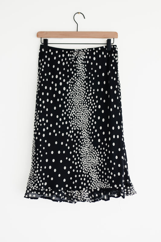 vintage dot skirt (M)