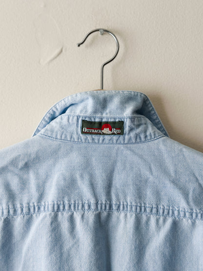 vintage Outback Red chambray shirt (M)