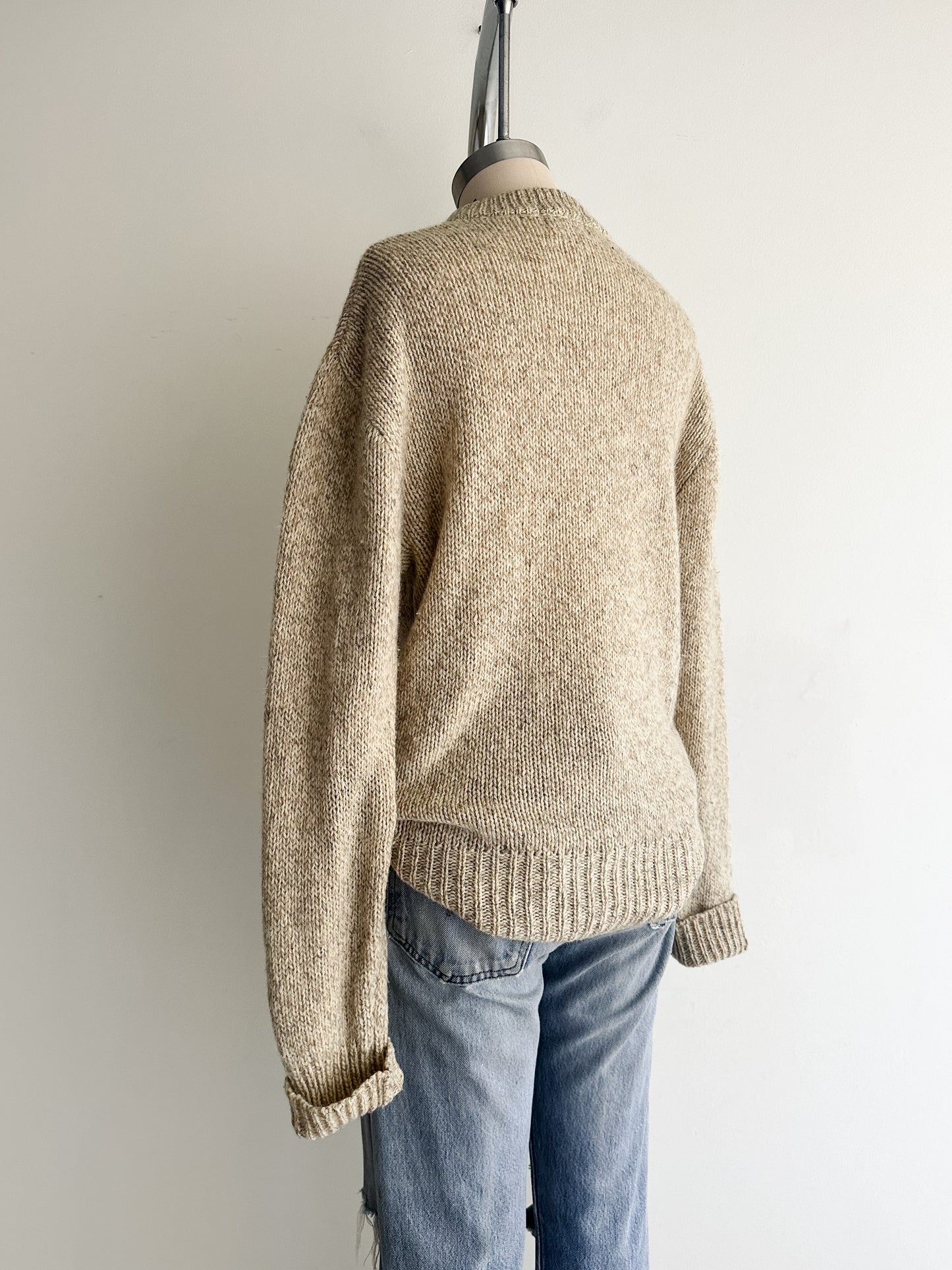 vintage ragg wool Woolrich sweater (M)