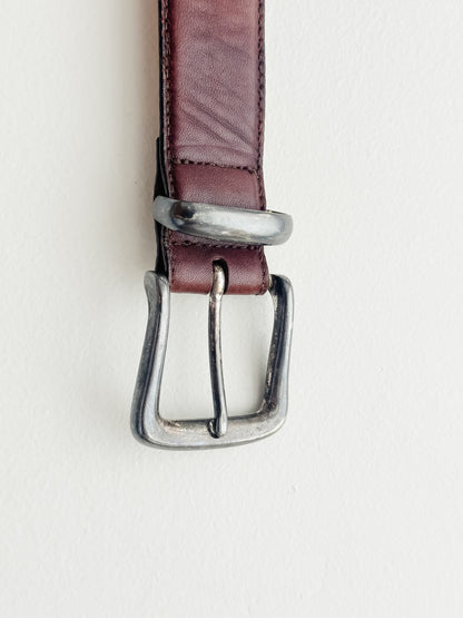vintage leather belt (S)