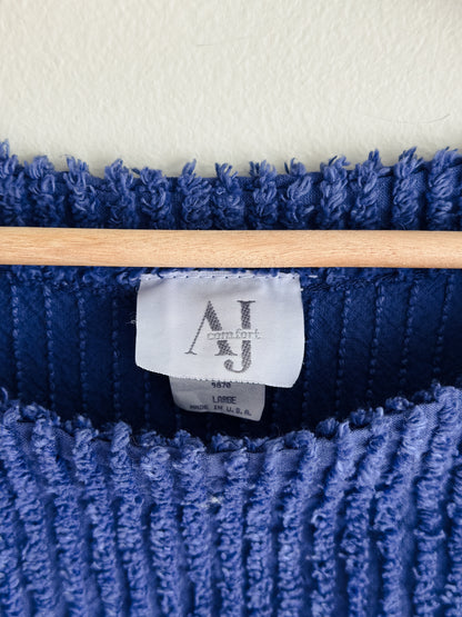 vintage cotton terry two-piece set (L)