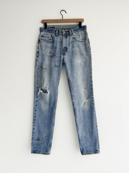 vintage thrashed levis 512 jeans (M)