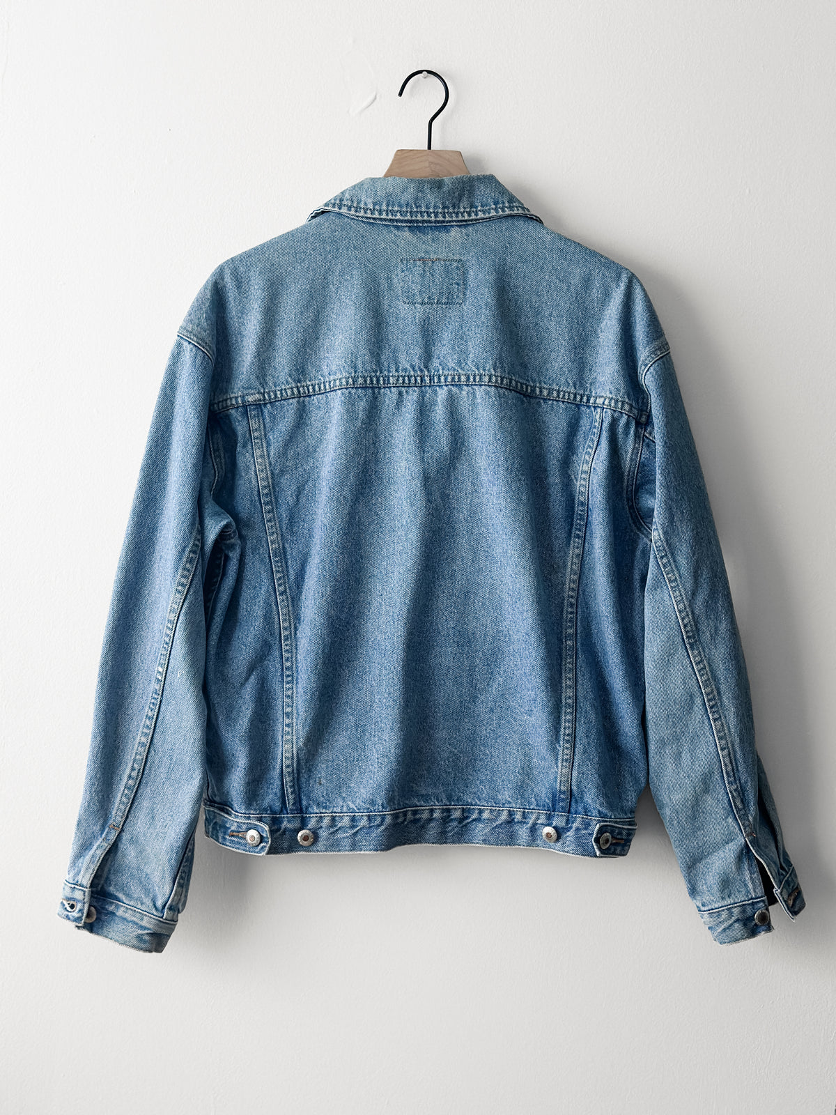 vintage early Old Navy oversized jean jacket (M)