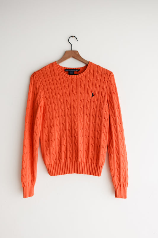 vintage RL cotton sweater (S)