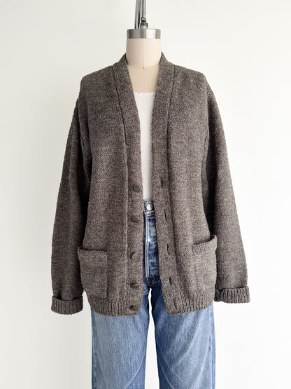 vintage hearth wool cardigan (M)