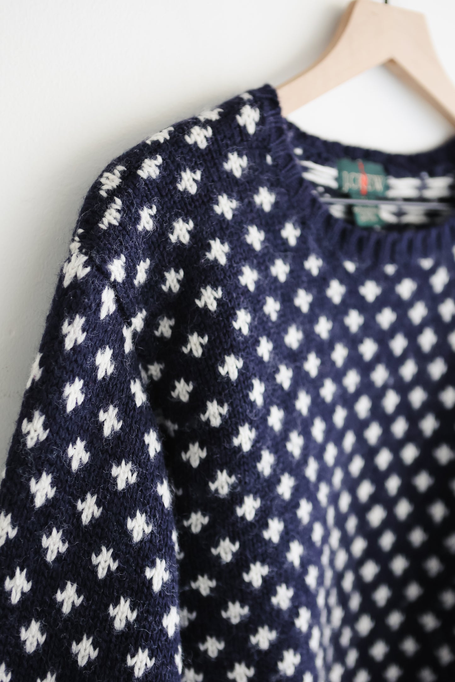 vintage J Crew wool sweater (M)