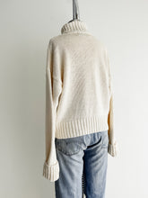 Load image into Gallery viewer, vintage cream cotton sweater (M)
