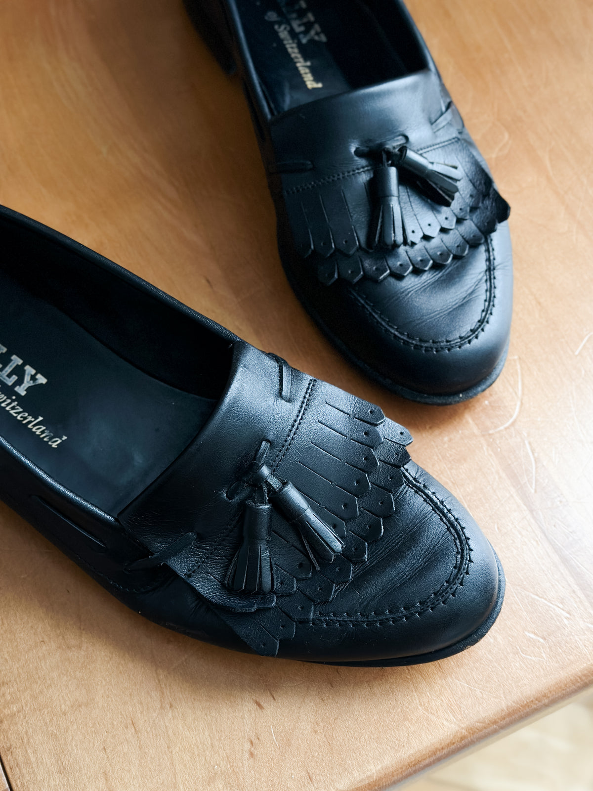vintage Bally kiltie tassel loafers (10)