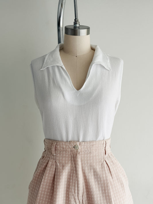 vintage gauze shirt (M)