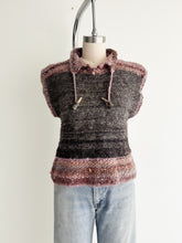 Load image into Gallery viewer, vintage hand knit wool top (S)
