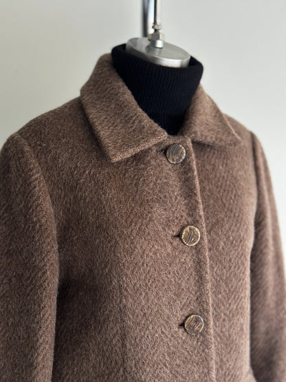 vintage wool winter coat (S)