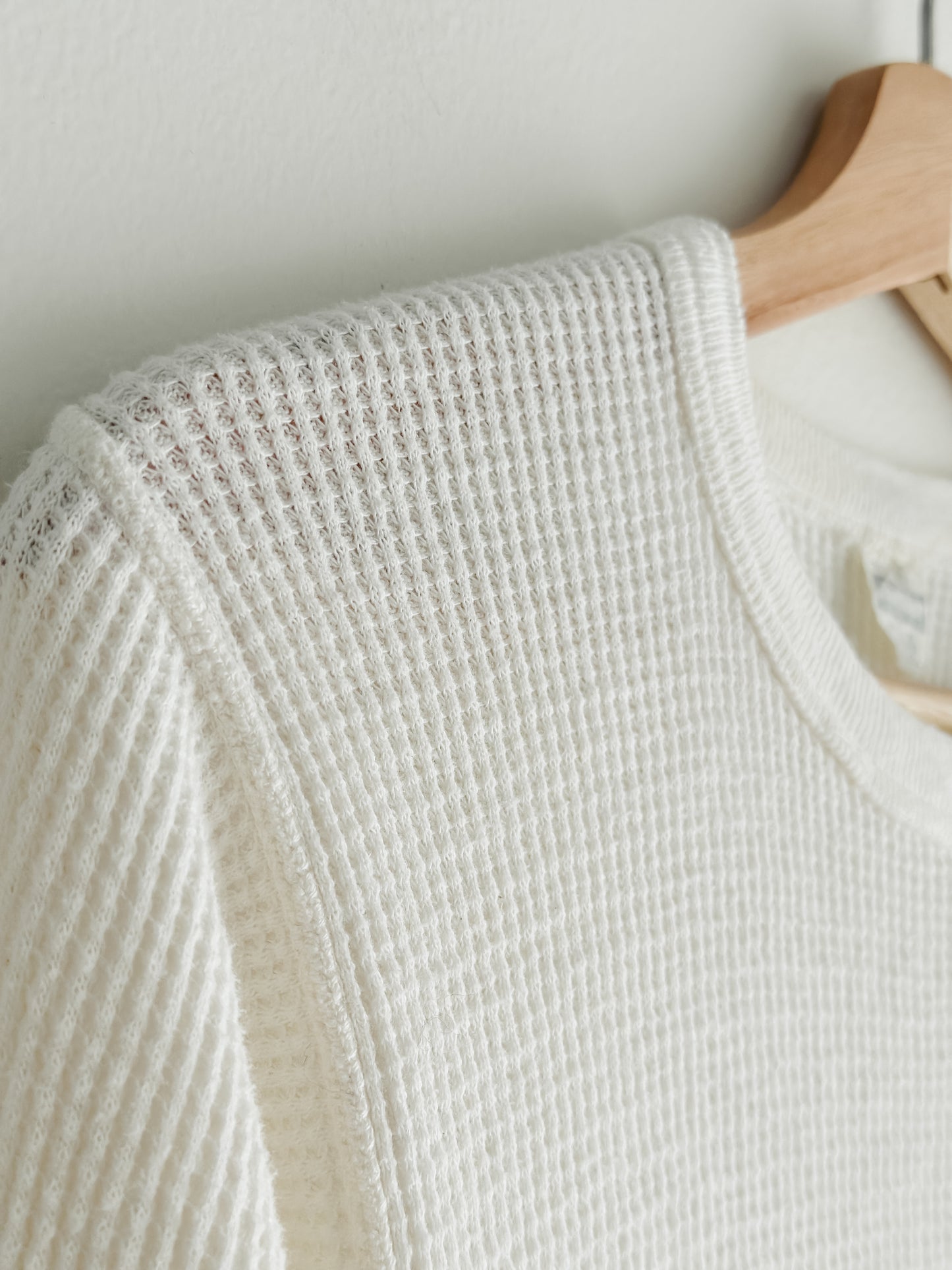 vintage thermal cotton top (S/M)