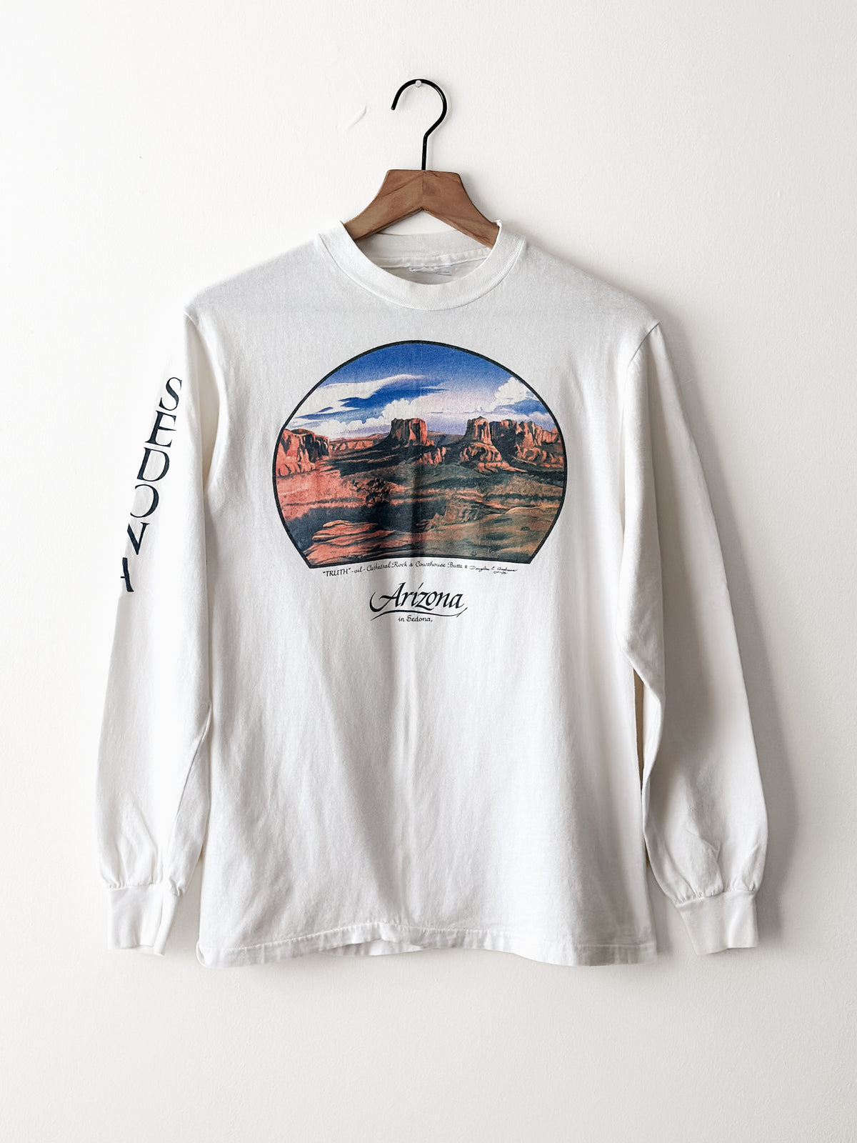 vintage Sedona screenprint vacation tee (M)