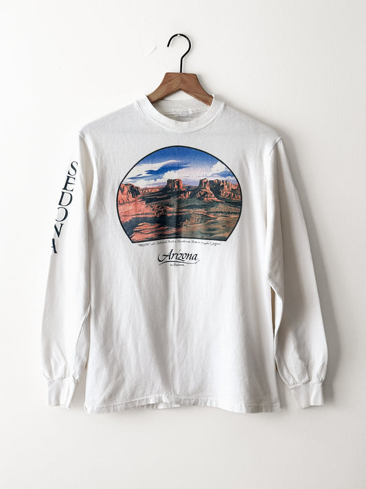 vintage Sedona screenprint vacation tee (M)
