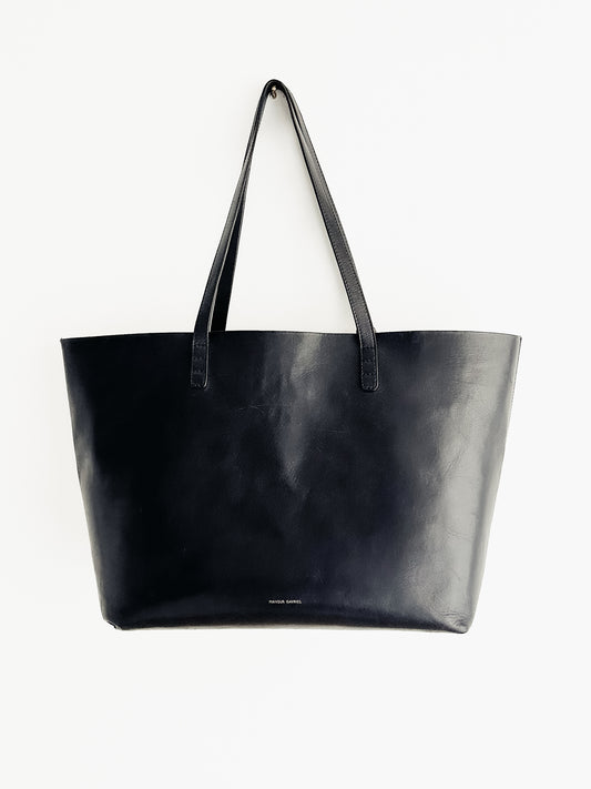 Mansur Gavriel large leather tote purse