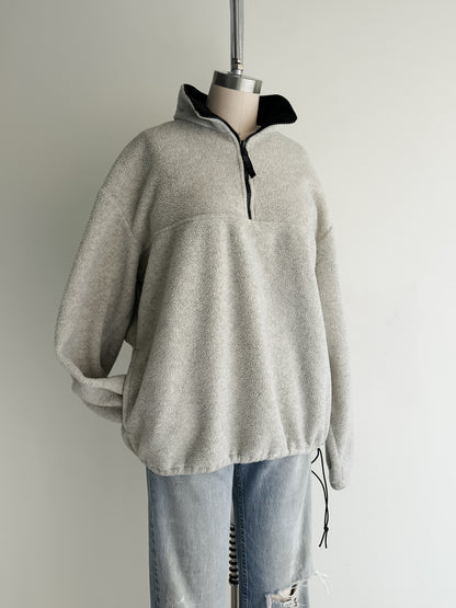 vintage J Crew fleece pullover (L)