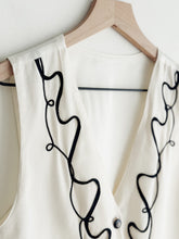 Load image into Gallery viewer, vintage ribbon vest top (S)
