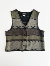 Load image into Gallery viewer, vintage Taos cotton blanket vest (S/M)
