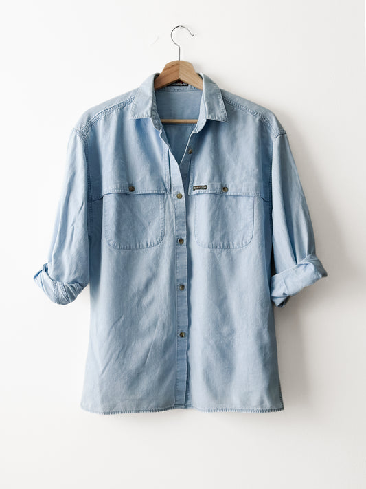 vintage Outback Red chambray shirt (M)
