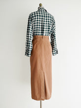 Load image into Gallery viewer, vintage clay cotton wrap skirt (S/M)
