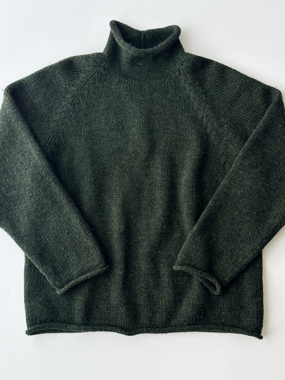 vintage J Crew rollneck wool sweater (M/L)