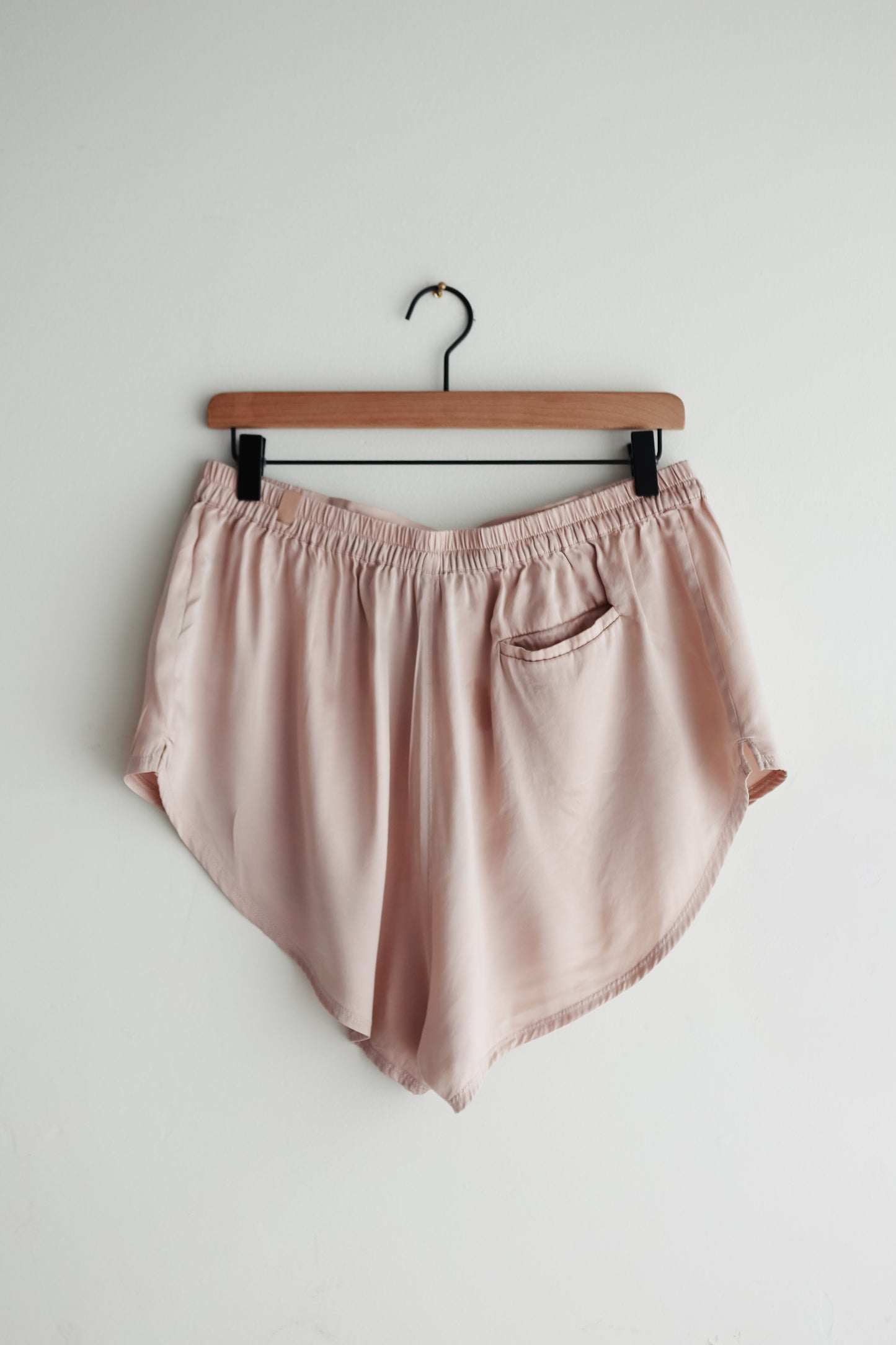silk LUNYA pajama shorts (L)