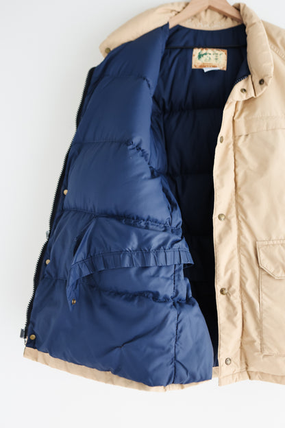 vintage REI CO-OP quilted down puffer coat (M)