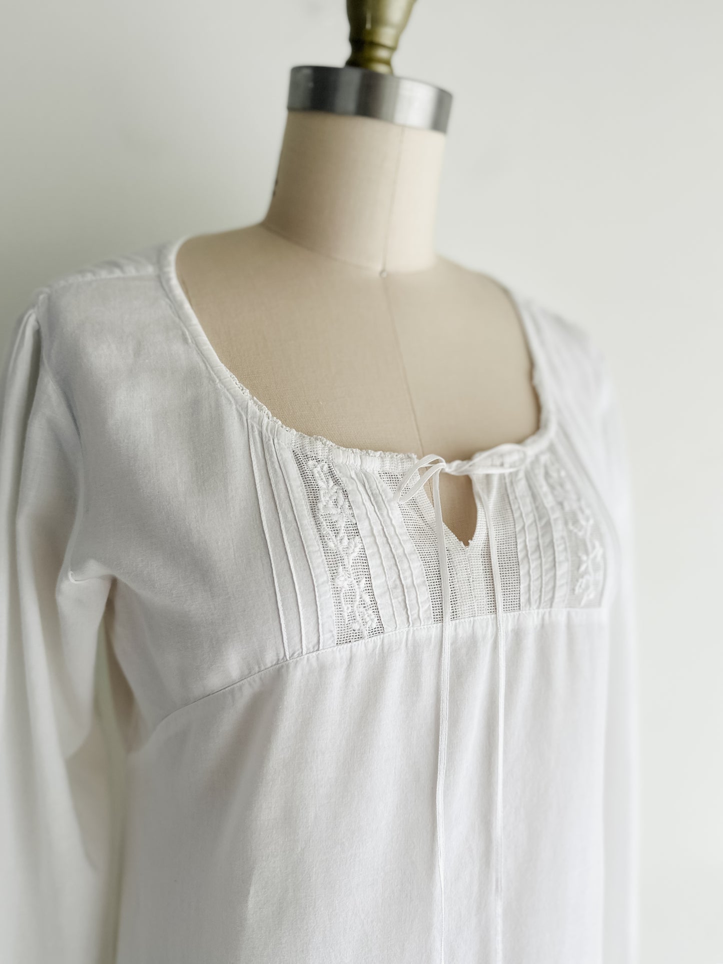 vintage cotton nightgown (S)