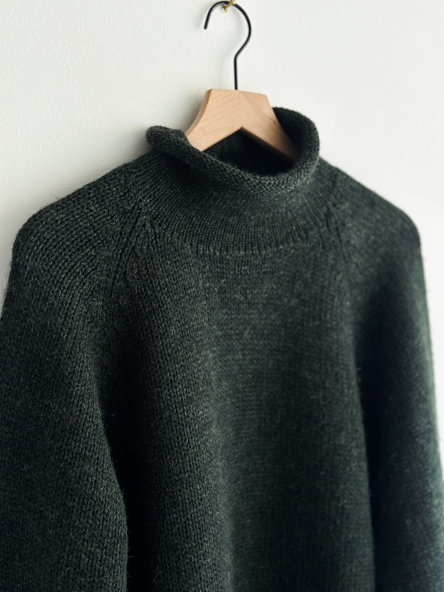 vintage J Crew rollneck wool sweater (M/L)