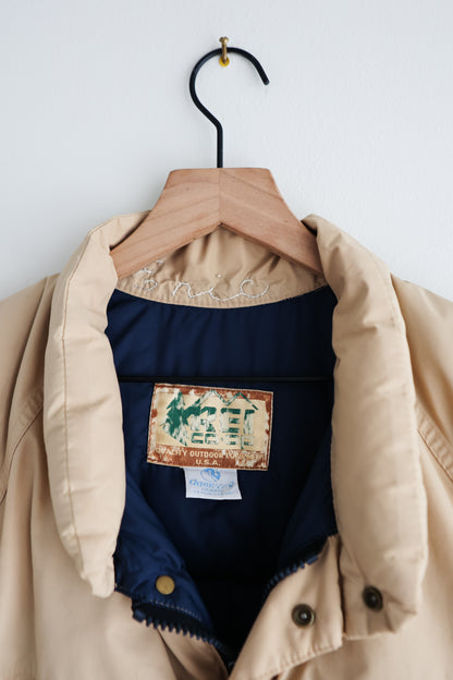 vintage REI CO-OP quilted down puffer coat (M)