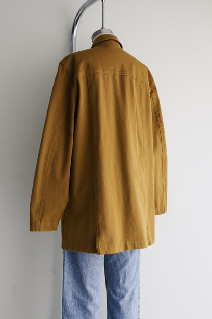 vintage olive cotton jacket (S/M)