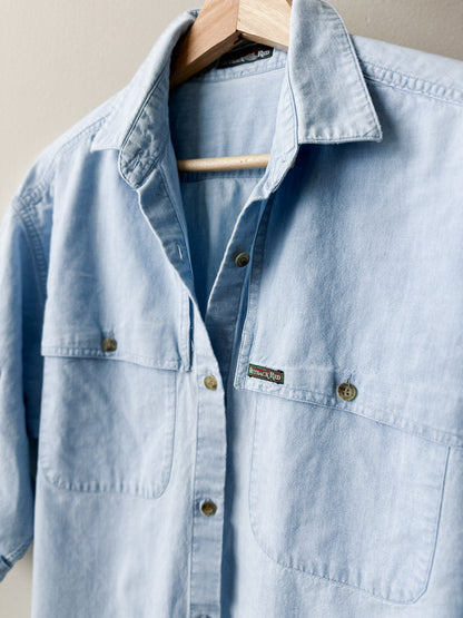 vintage Outback Red chambray shirt (M)