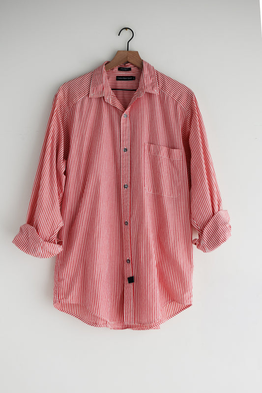 vintage Calvin Klein striped shirt (M/L)