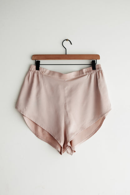 silk LUNYA pajama shorts (L)