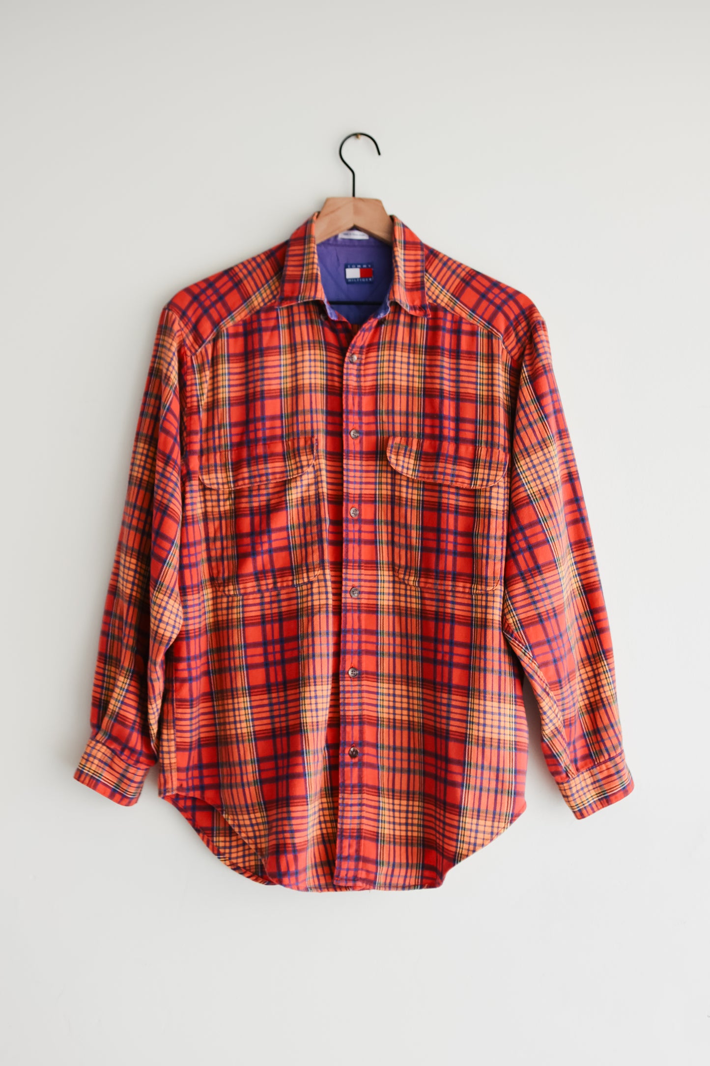 vintage plaid flannel shirt (M/L)