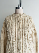 Load image into Gallery viewer, vintage Irish fisherman cardigan (M)
