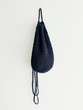 Load image into Gallery viewer, vintage woven backpack purse
